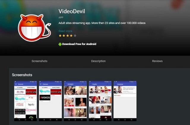 Video Devil porn app android