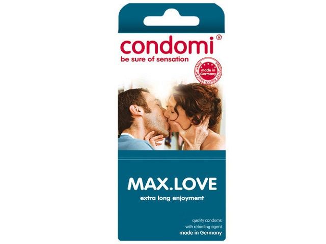 condomi max love endurance condoms
