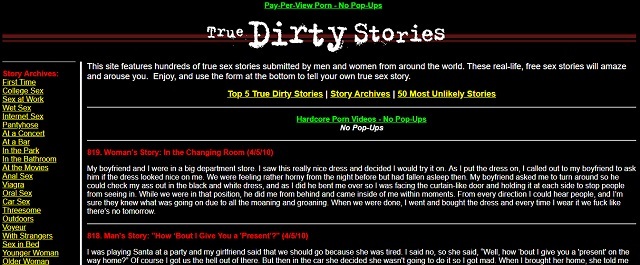 Best sites like literotica true dirty stories