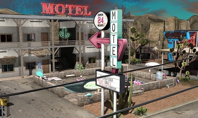 Second Life motel