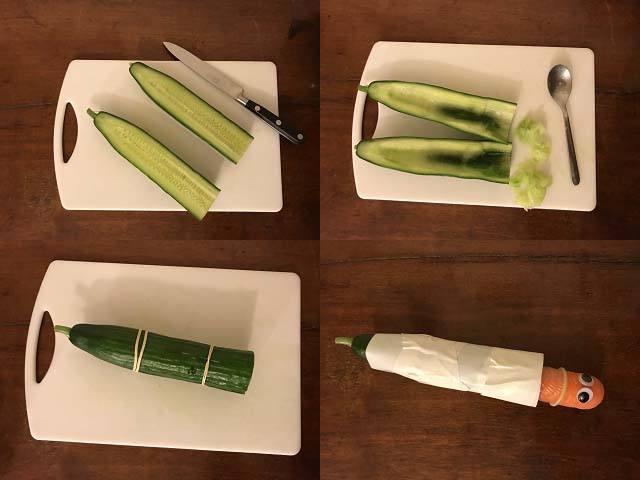 make your own fleshlight cucumber
