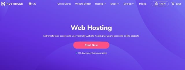 best adult web hosts hostinger