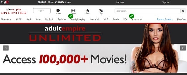 porn video on demand adult empire review