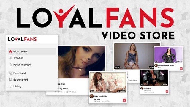 what is loyalfans video store