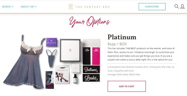 Best Sex Toy Subscription Boxes -fantasy box luxury sex toys
