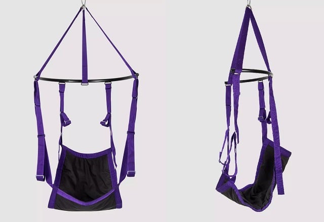 Best Sex Furniture 2021 purple reins sling