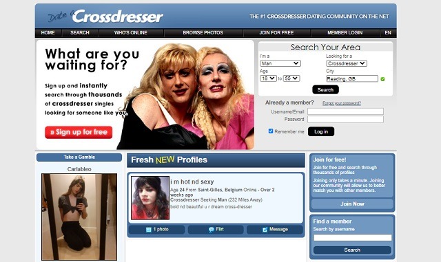 Best Cross Dresser Dating Sites - dateacrossdresser