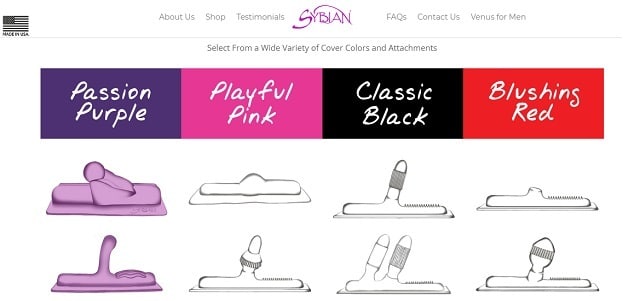 sybian review attachments