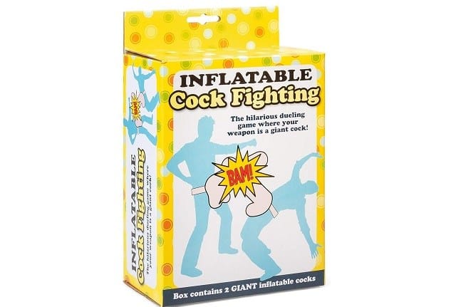 Dirty Secret Santa Gifts 2021 - inflatable cock fighting