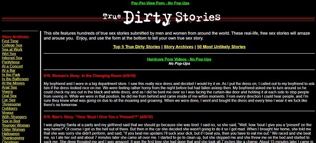 best fetish erotica sites true dirty stories