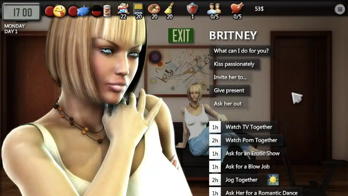 Nutaku Dating Sim Britney