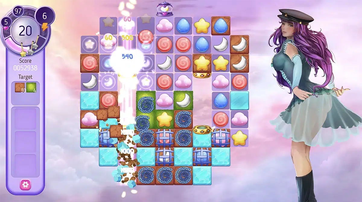 Naughty Nyx NSFW puzzle game