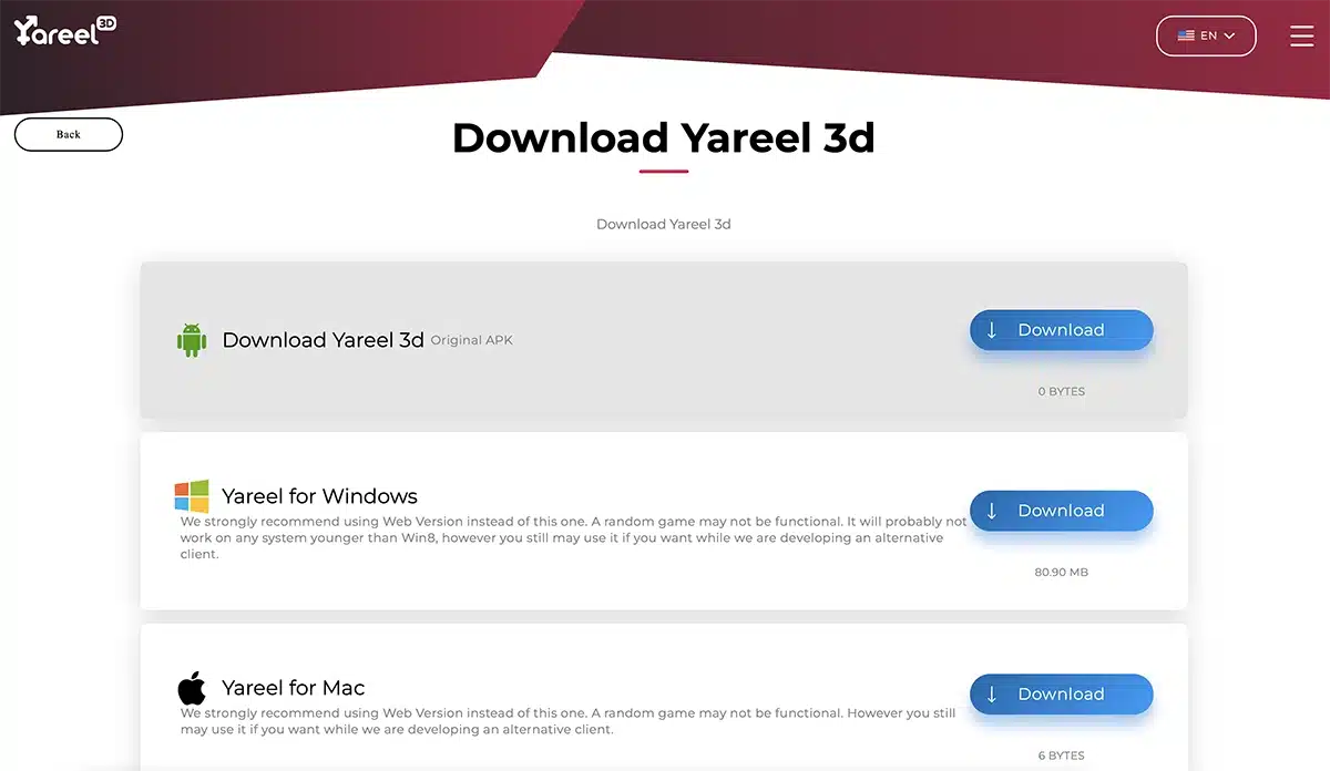 Download YaReel 3D game